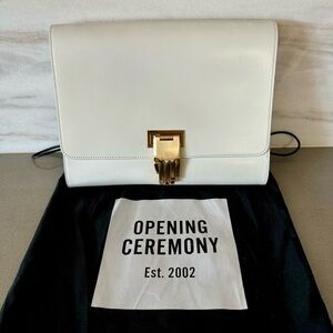 Opening Ceremony leather “Nokki” handbag